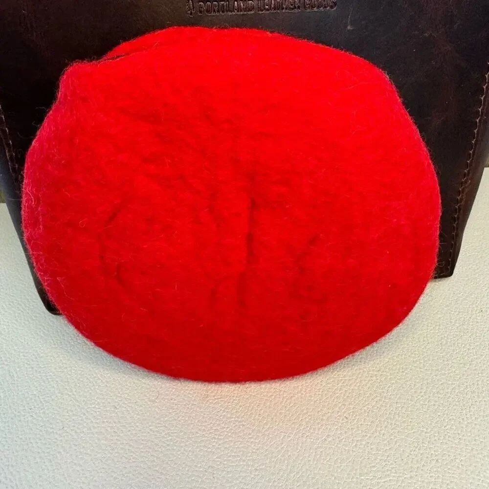 Felt Rainbow Coin Purse Boho Wallet Makeup Bag  NEW FAST SHIP